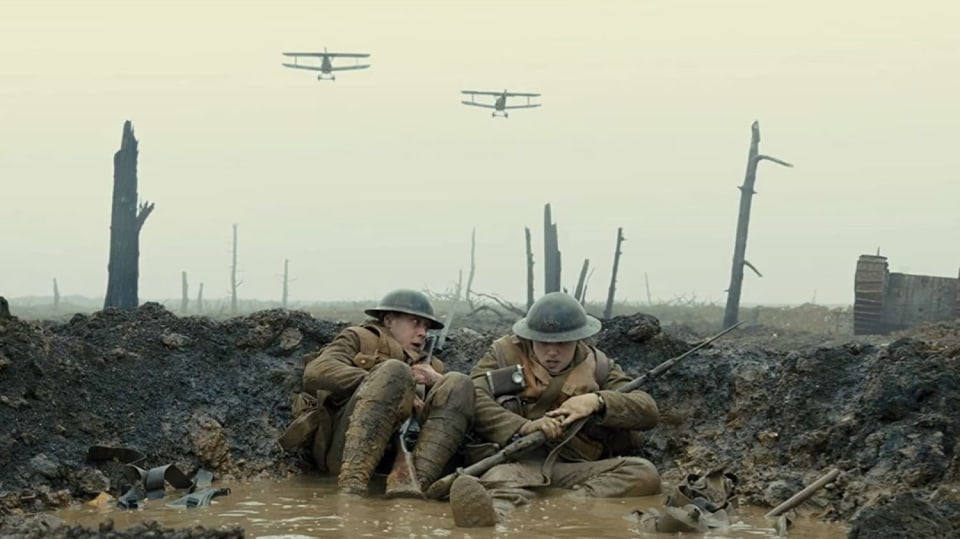 Fotka z válečného filmu 1917